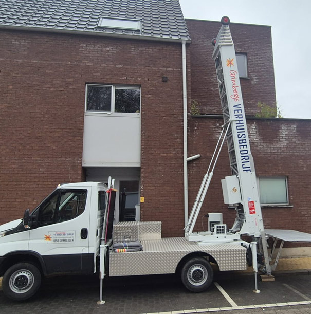 Liftservice voor verhuis, verhuizen met lift
